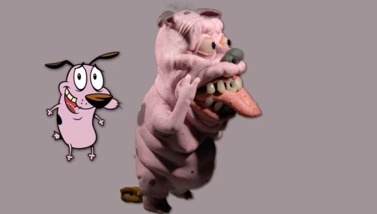 Stimpy &Courage the Cowardly Dog (1)