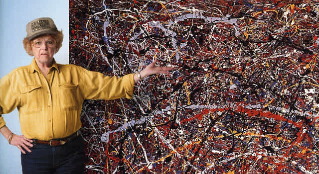 Best Things in Thrift Stores Jackson Pollock painting