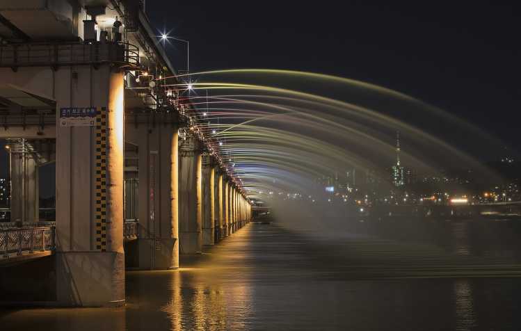 Incredible Bridges Banpo Bridge, Korea