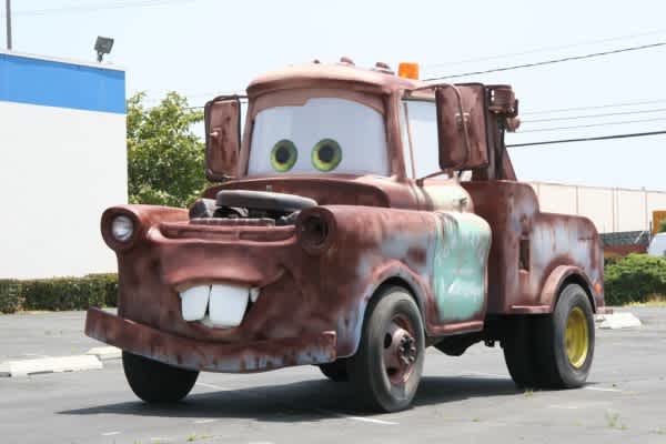 Cars Tow Mater replica by Eddie Paul
