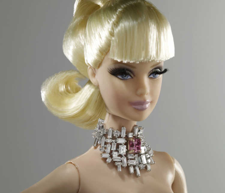Expensive Useless Things diamond barbie necklace