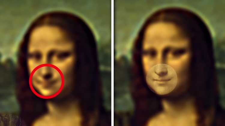 Mona Lisa Secrets You Aren't Aware Of disappearing smile focus low spatial frequencies