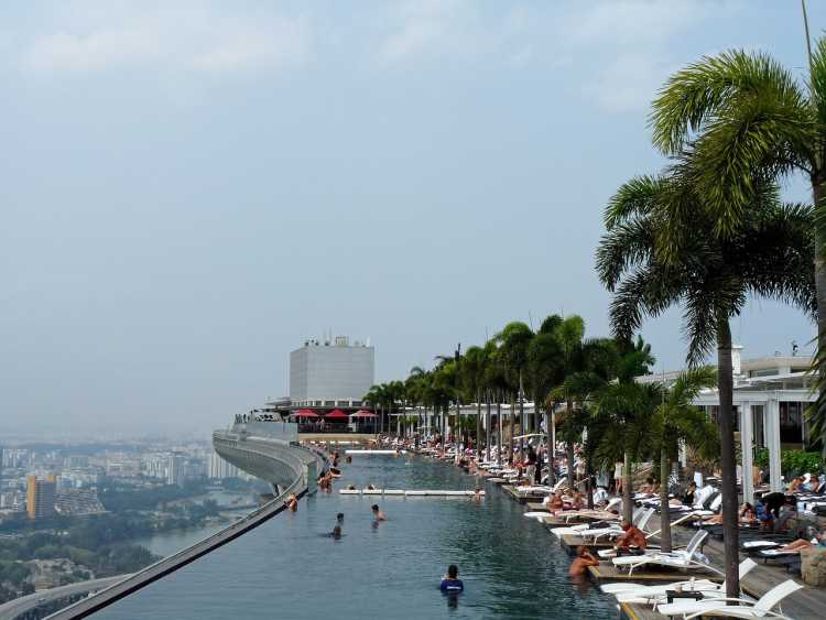 Most Amazing Pools In the World Marina Bay Sands Infinity Pool