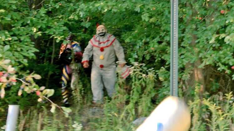 Creepiest Things Found in the Woods creepy clown