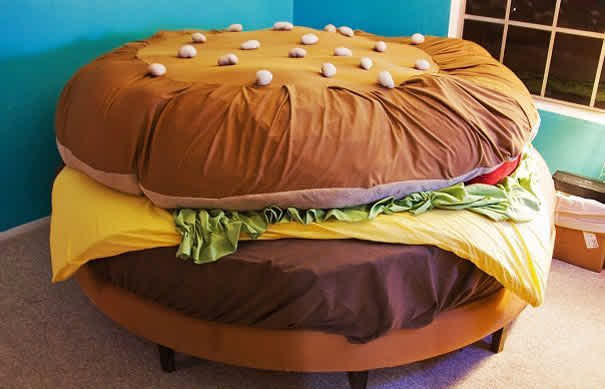 Unusual Beds Hamburger Bed