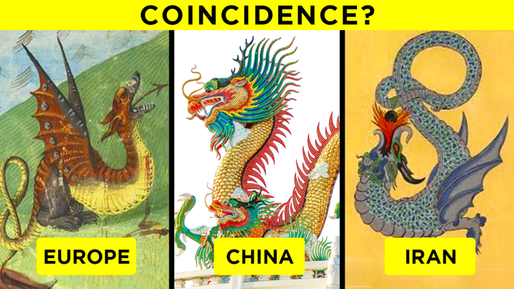 dragons from around the world in history