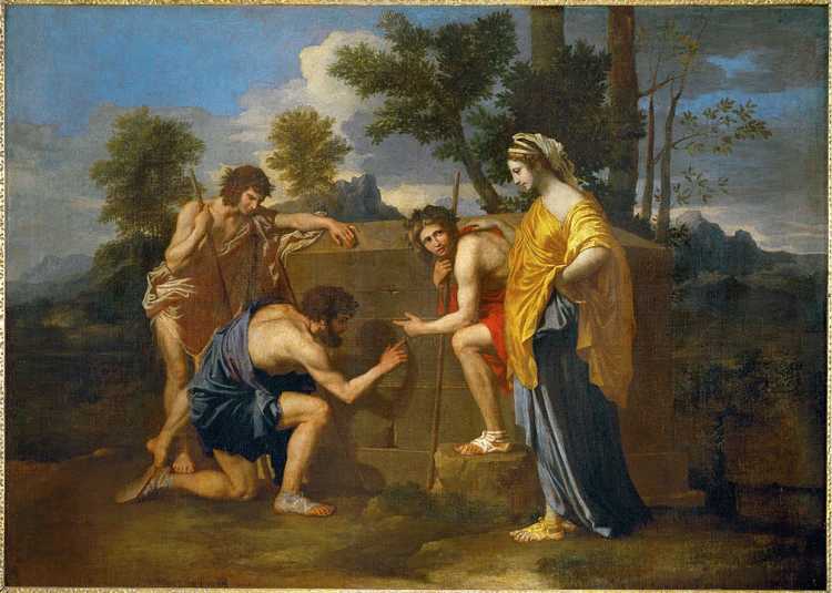 Nicolas Poussin’s ‘Arcadian Shepherds’ Hidden Treasure