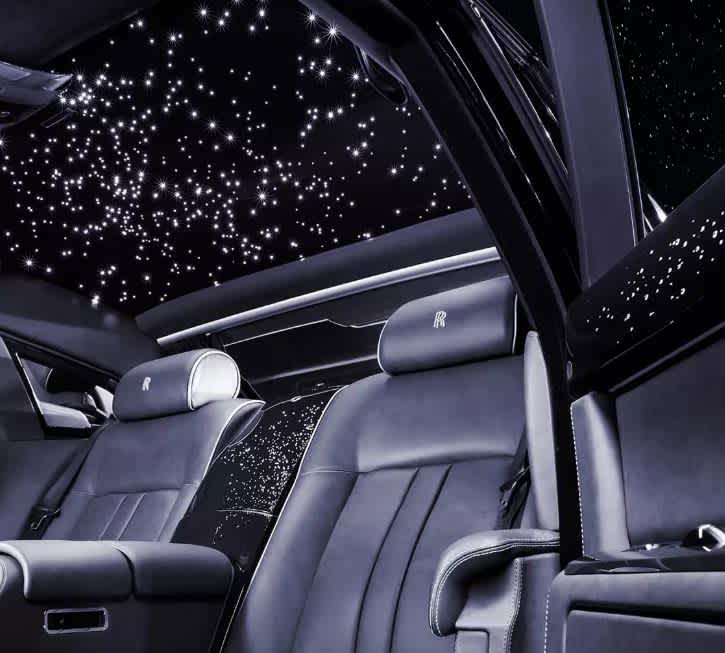 Most Luxurious Cars In The World Rolls Royce Phantom Ceiling Stars
