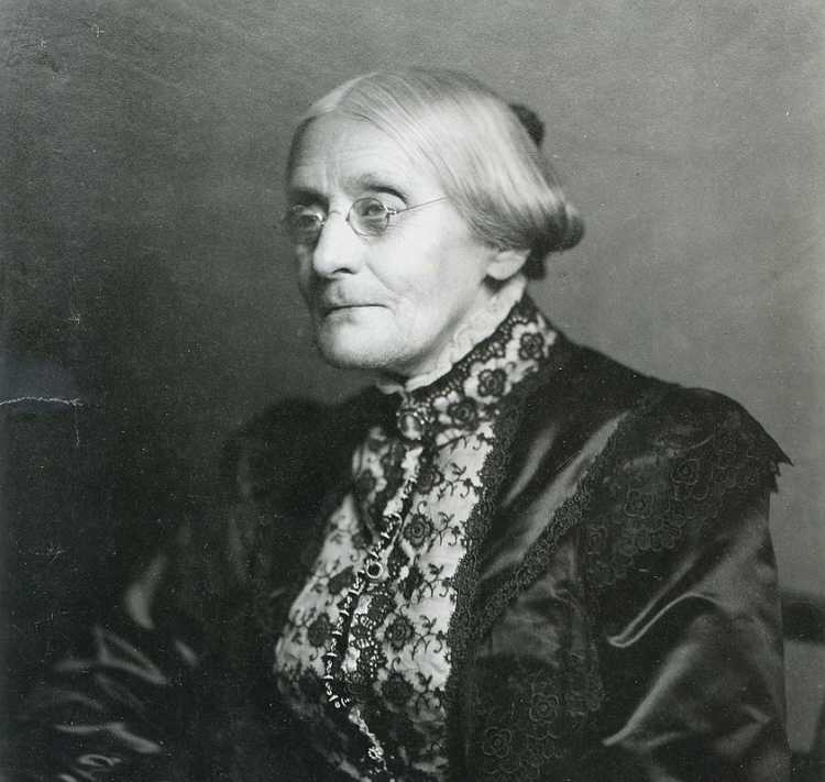 Susan B. Anthony in Mount Rushmore