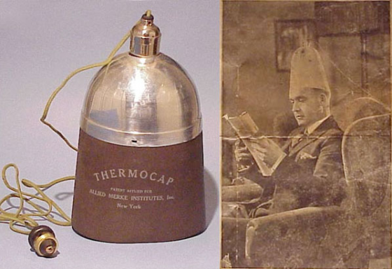 Useless Items Inventions from the past thermo cap