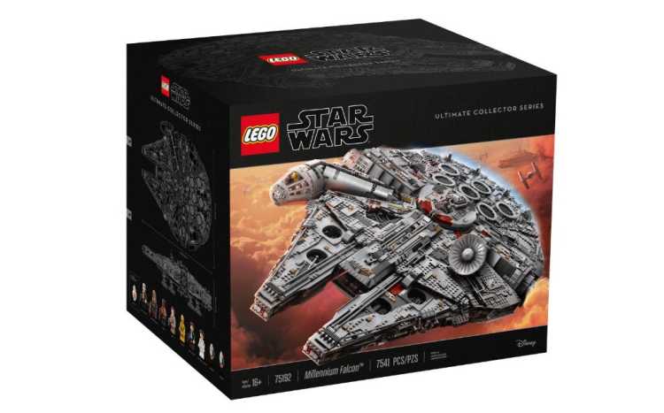 Lego Star Wars Millennium Falcon set