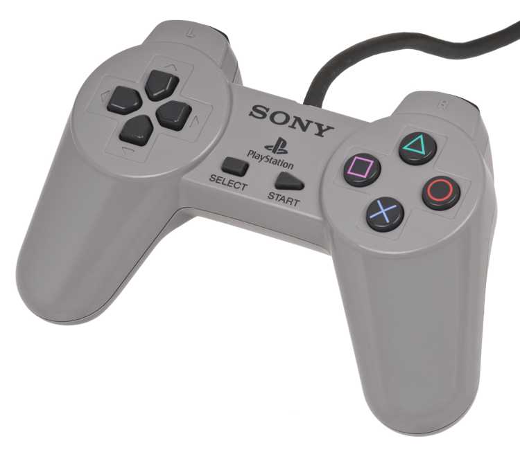 the symbols on the buttons on a PlayStation controller