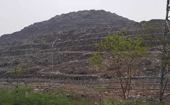 Ghazipur Landfill Delhi