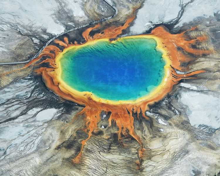 Grand Prismatic Spring of Yellowstone