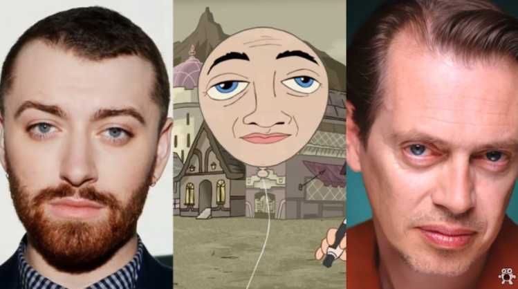 Phineas and Ferb baloony look like Sam Smith and Steve Buscemi