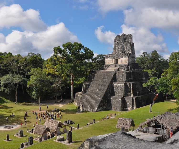 What Archaeological Sites Used To Look Like Tikal Temple Two