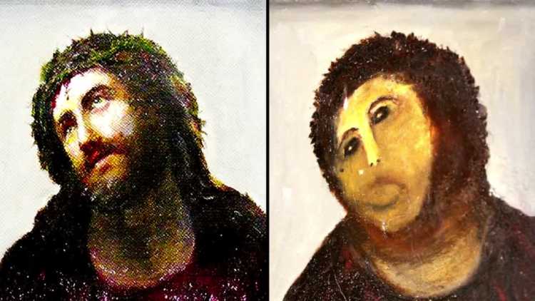 Times Art Restorations Went Completely Wrong Ecce Homo Ecce Mono