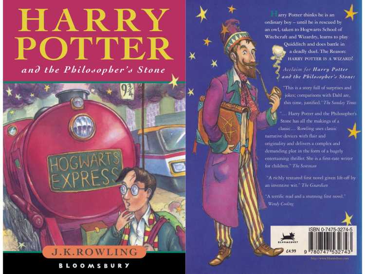First-Edition Books Harry Potter and the Philosopher's Stone