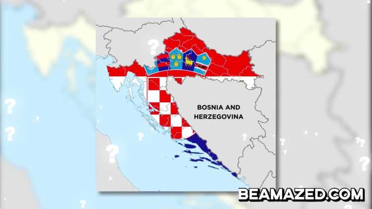 Crazy Absurd Maps Croatia's  Coastline