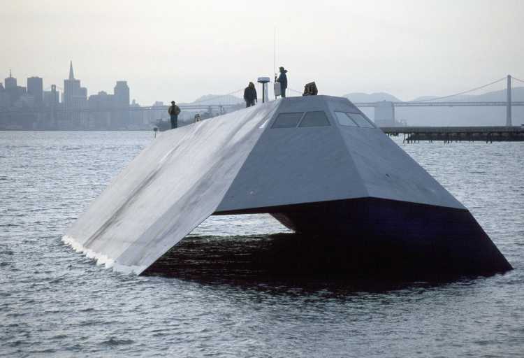 US Navy Sea Shadow stealth