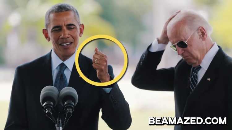 Barack Obama pointing