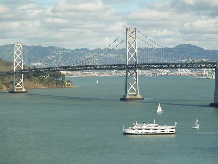 San Francisco Oakland New Bay Bridge