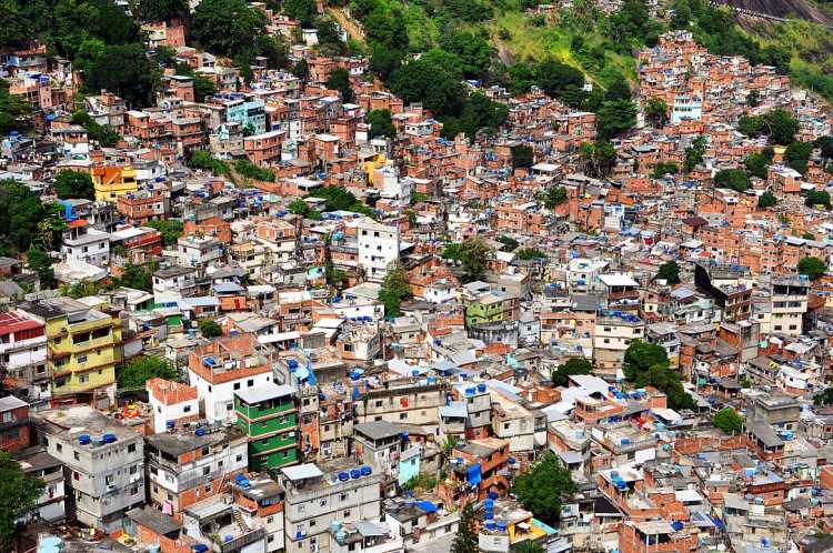 Favelas in Rio di Janeiro