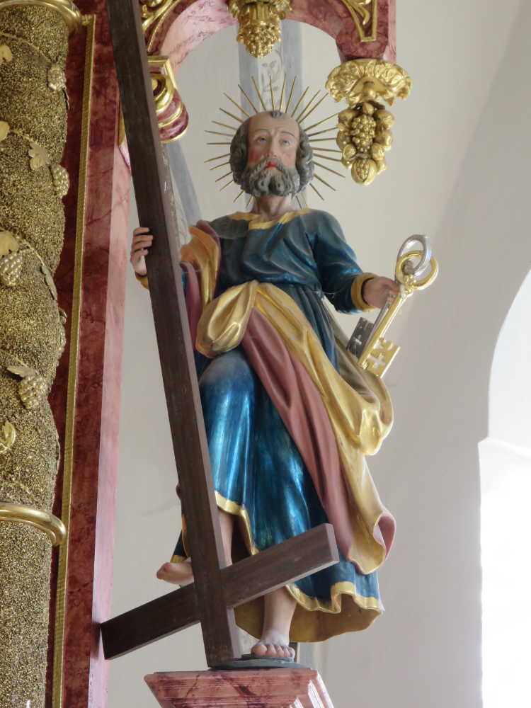 inverted cross of saint peter