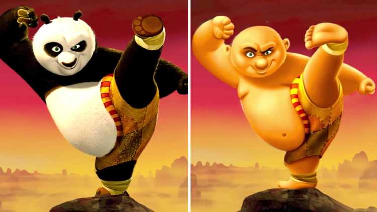 Cartoon Characters As Humans Kung Fu Panda