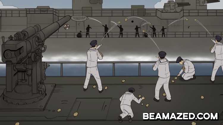 USS O’Bannon potato battle