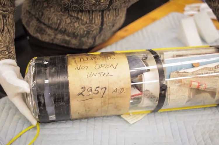 Amazing Discoveries Made By Construction Workers time capsule