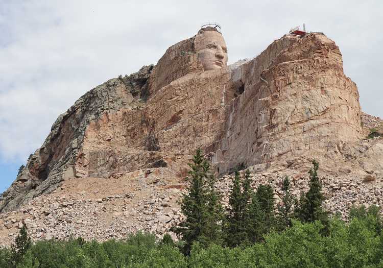 Crazy Horse Sculpture