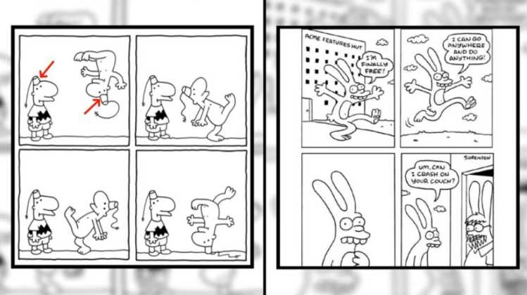 Life in Hell comic strip by Matt Groening