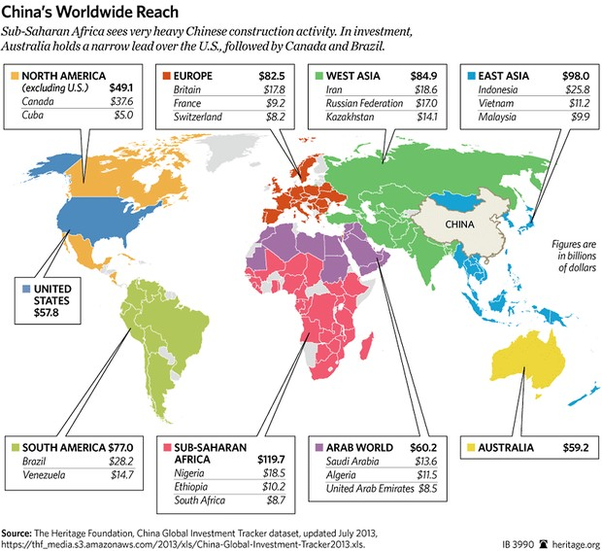 Scariest Maps China’s Investments in Africa