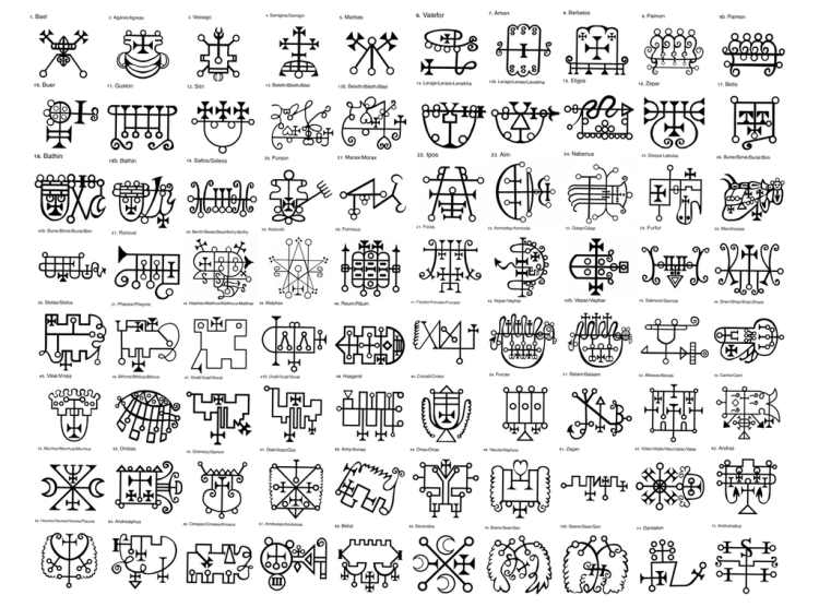 72 Goeta sigils