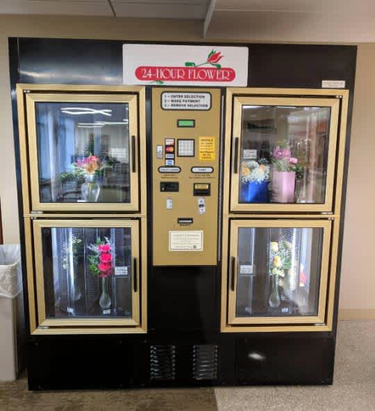 Incredible useful Vending Machines Flowers