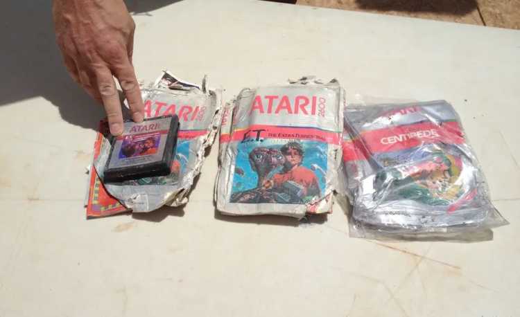 Amazing Treasures Found by Accident Atari Games Landfill