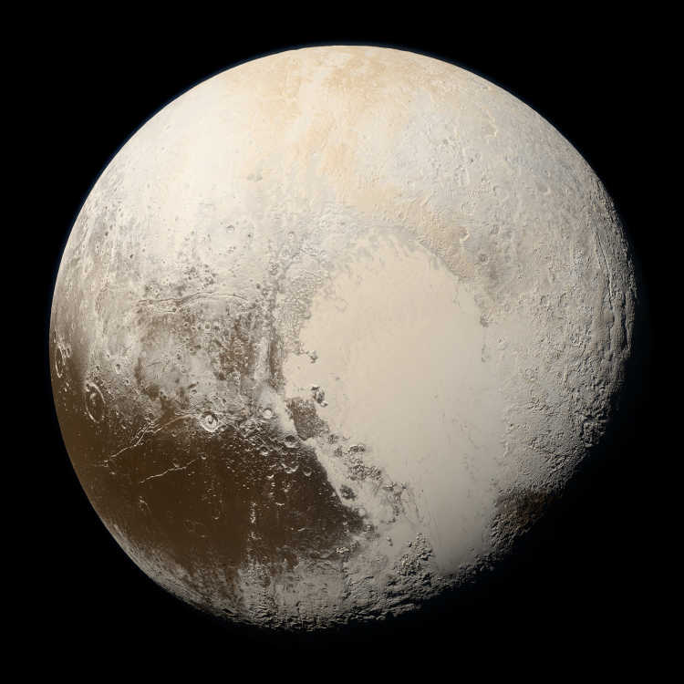 Nasa photo of Pluto 