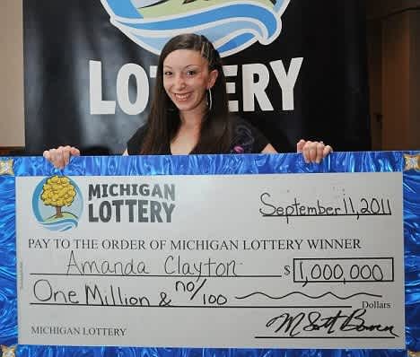 Amanda Clayton lottery winner