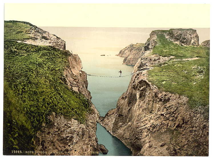 rope bridge ireland