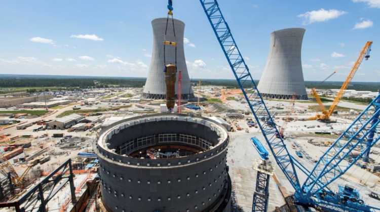 Georgia Power Nuclear Plant the Lampson LTL-2600 crane