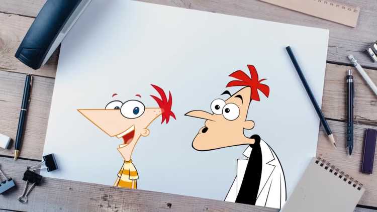 Phineas and Dr. Doofenshmirtz