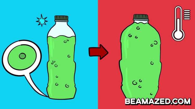 Why do soda bottles have bumps?
