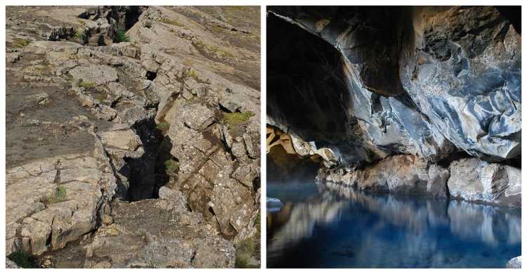 Grjótagjá caves