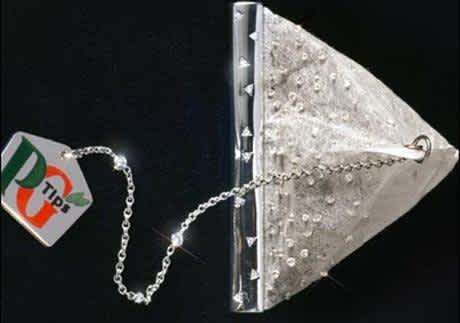 Expensive Useless Things $14,000 diamond tea bag