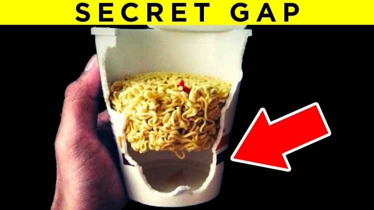 secret gap in pot noodles
