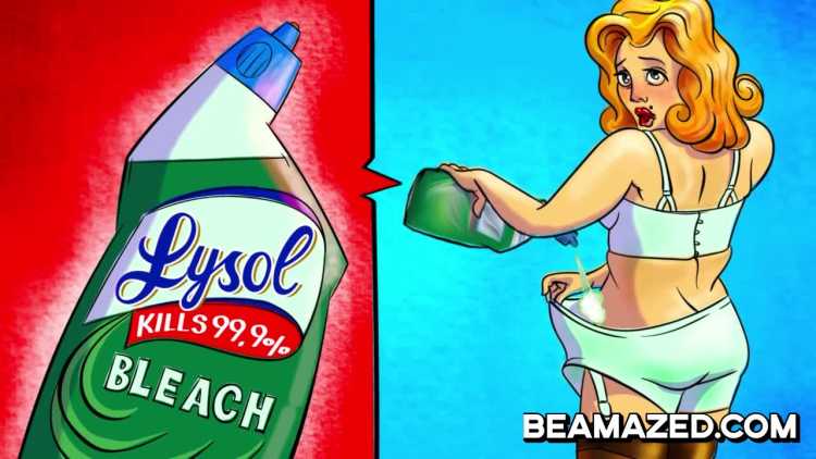 Lysol feminine hygiene product 