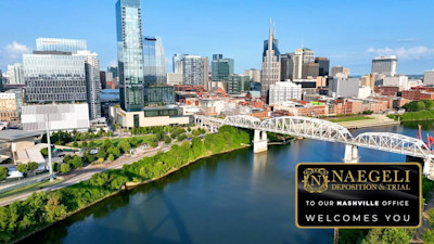 Tour NAEGELI Deposition & Trial's Nashville, Tennessee Headquarters