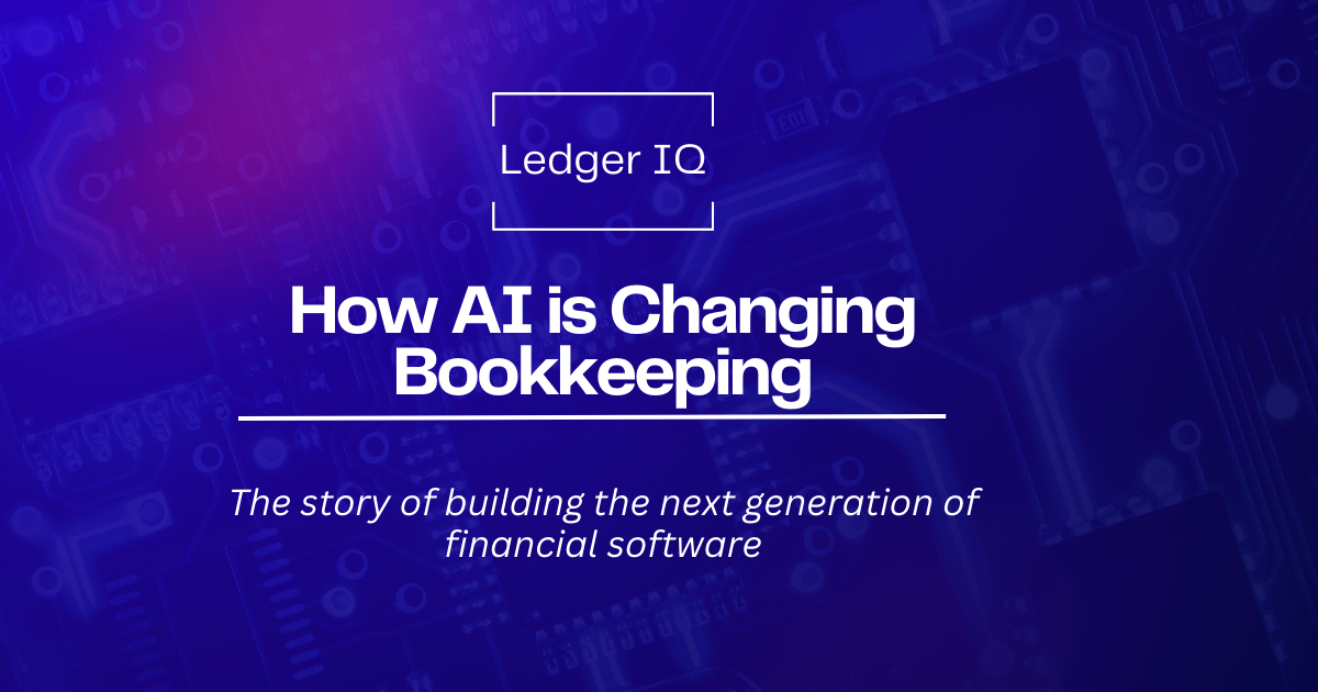 How AI is Changing Bookkeeping