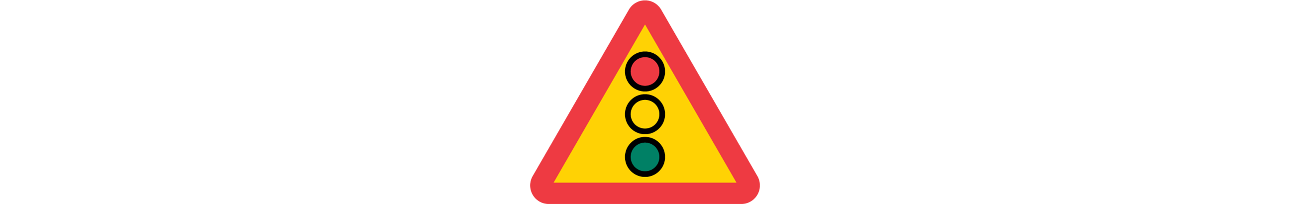 varning för flerfärgssignal